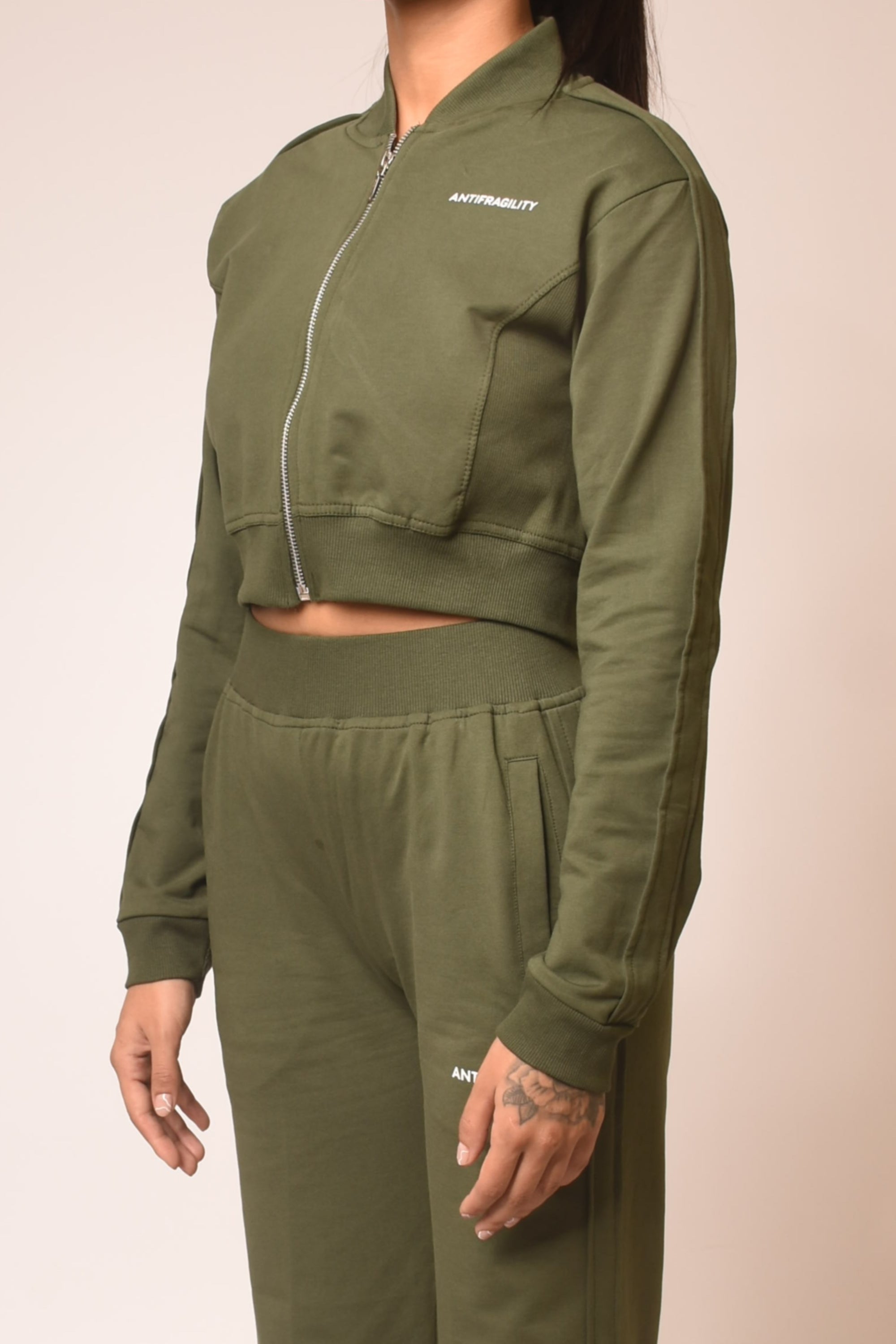 Smokey green