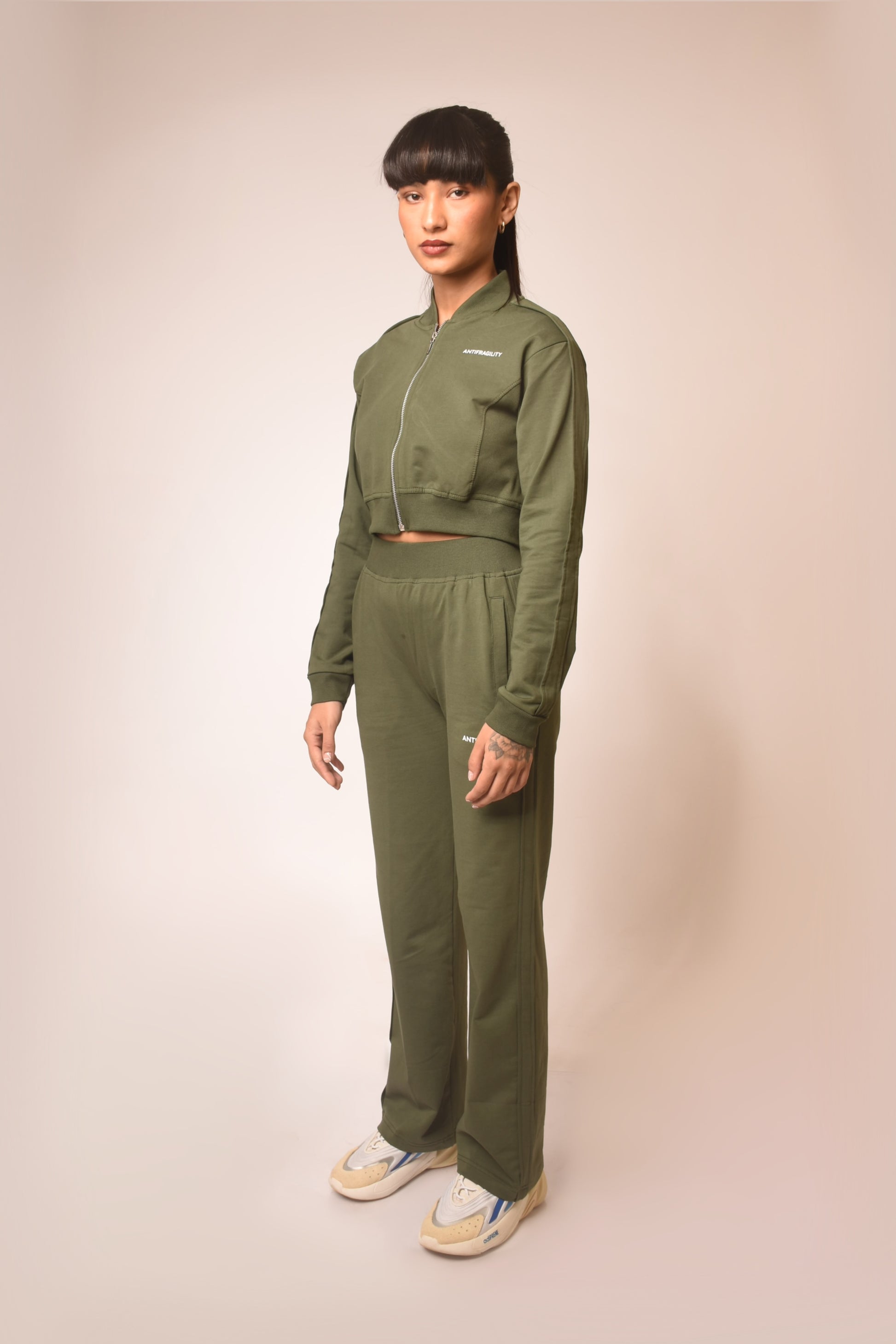 Smokey green