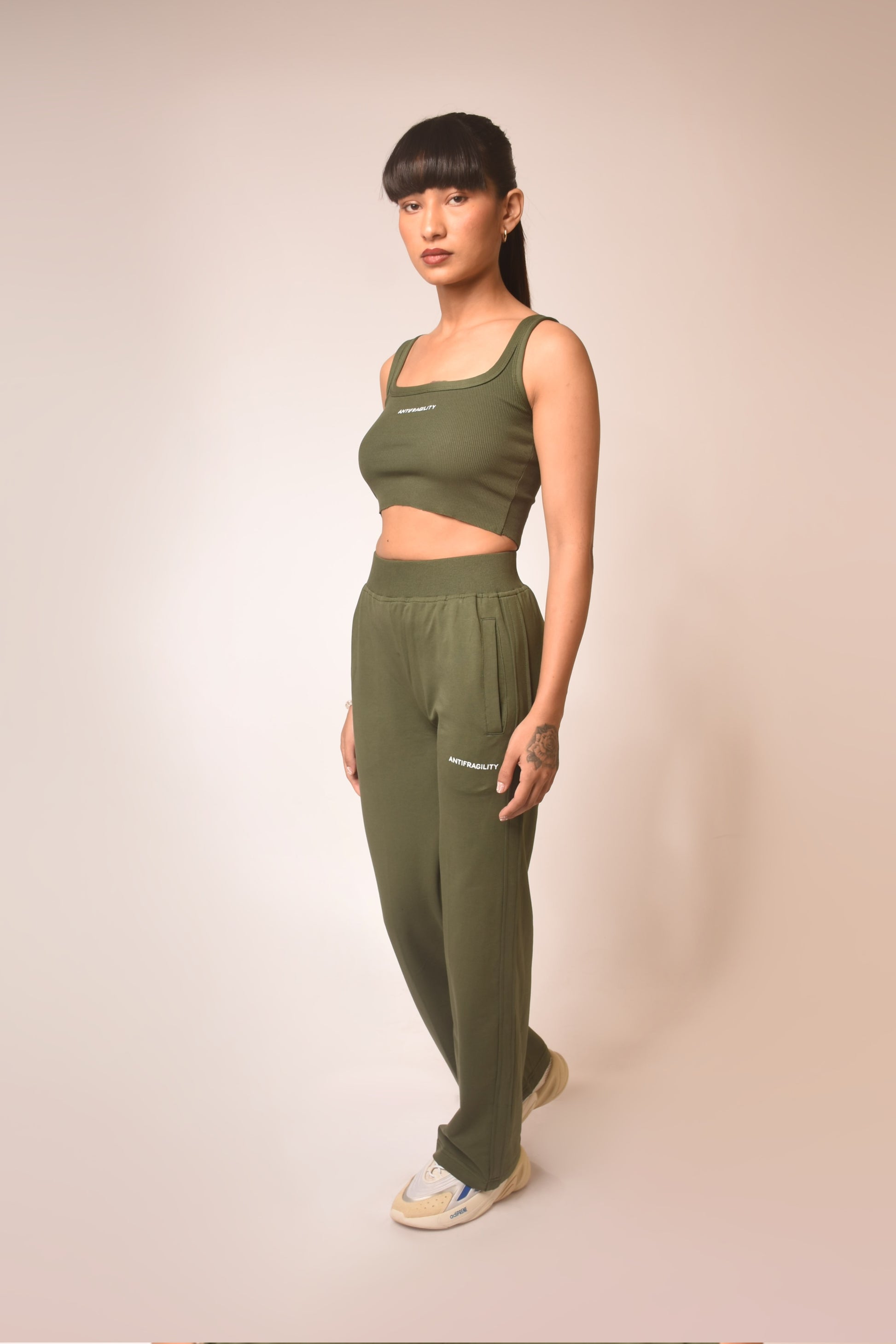 Smokey green
