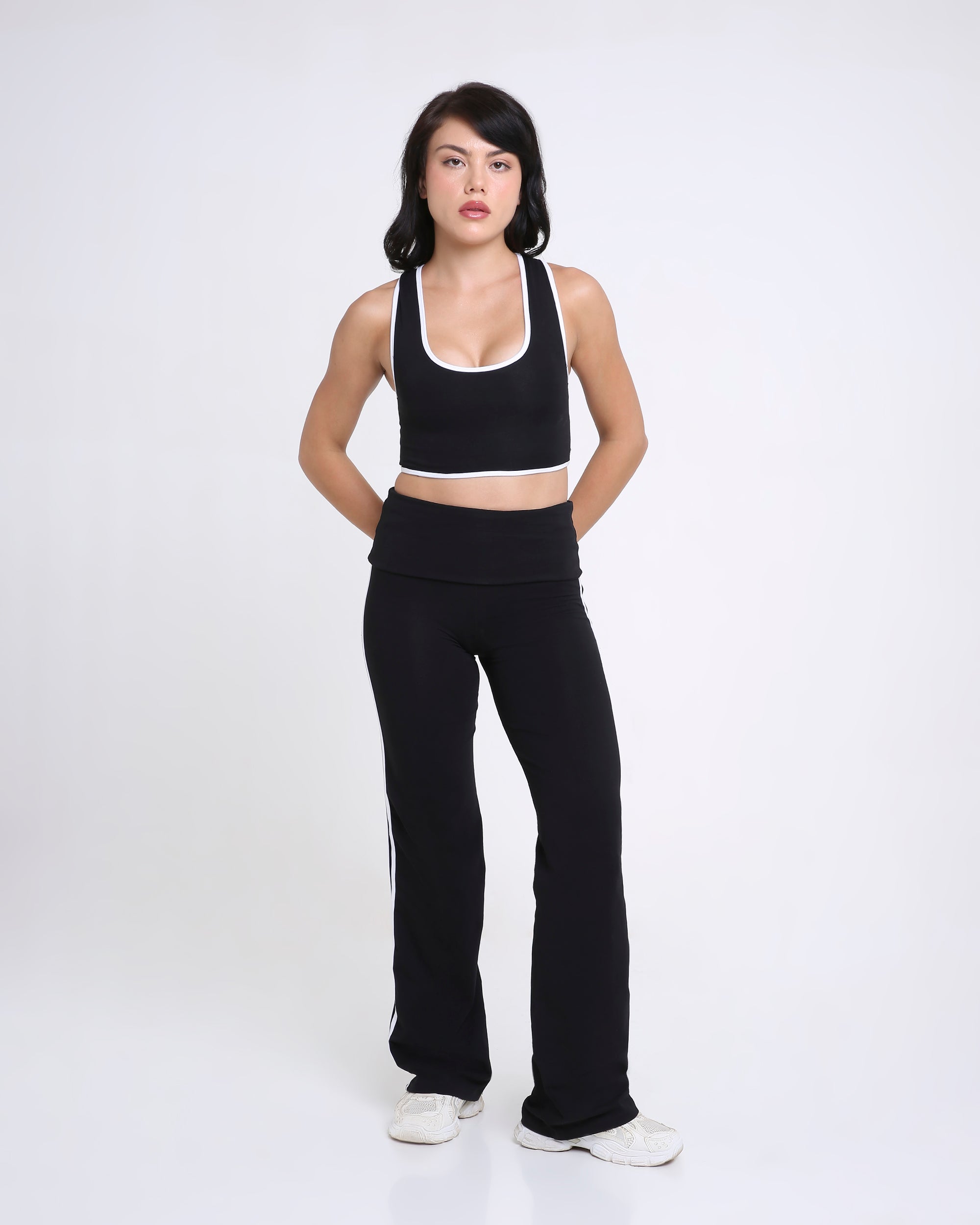 Flow Stripe Straight Pants