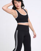Flow Stripe Straight Pants