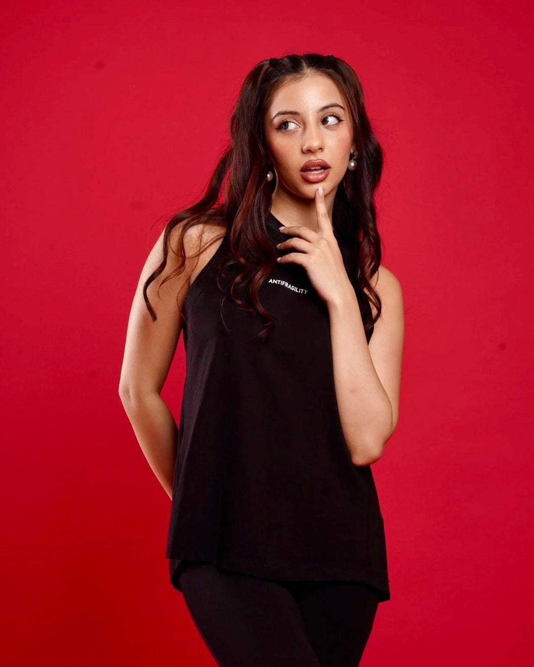 Slit tank top