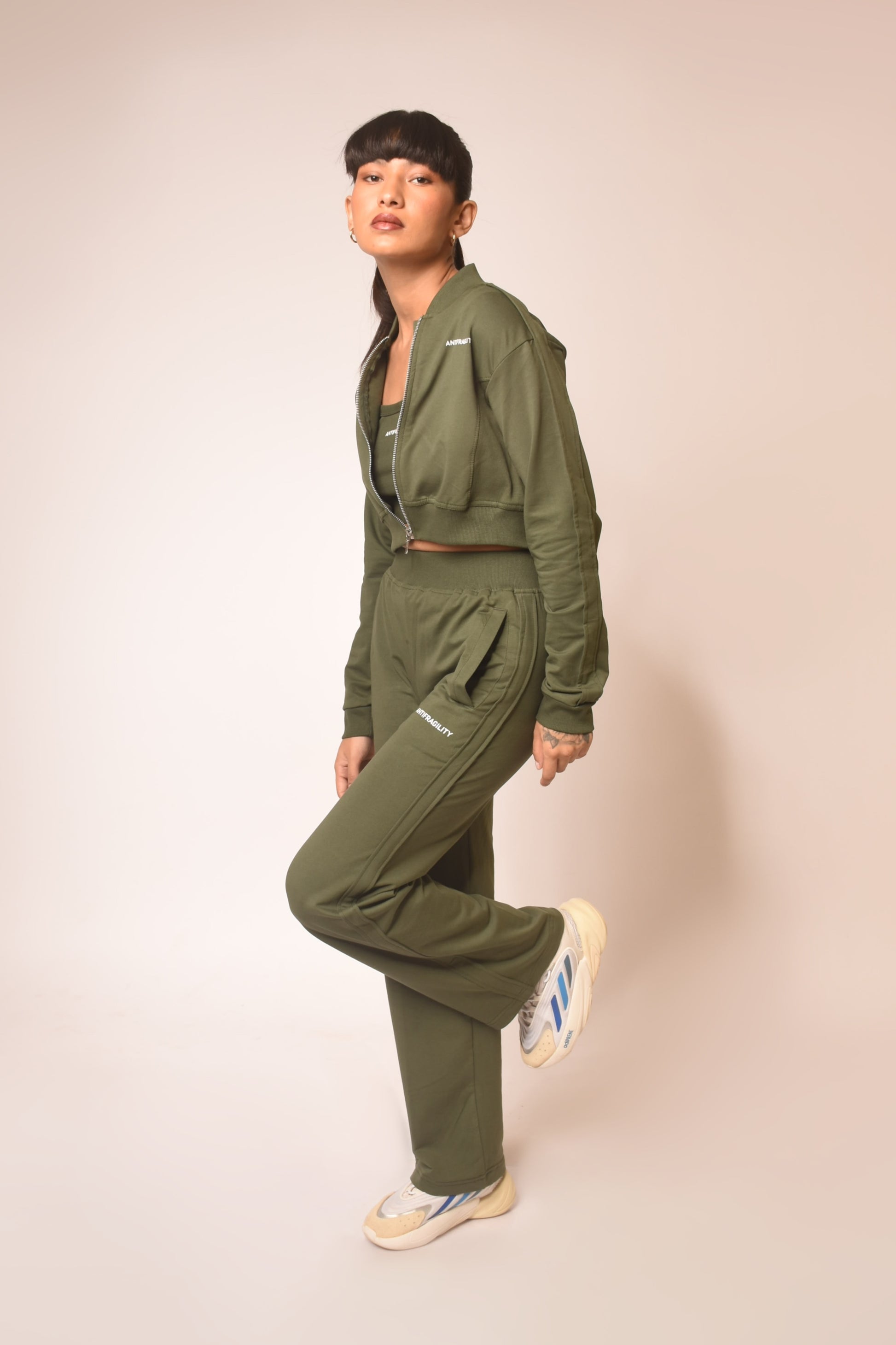 Smokey green