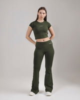 Flow cap sleeve tee