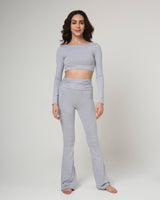 FlowDrape flare pants